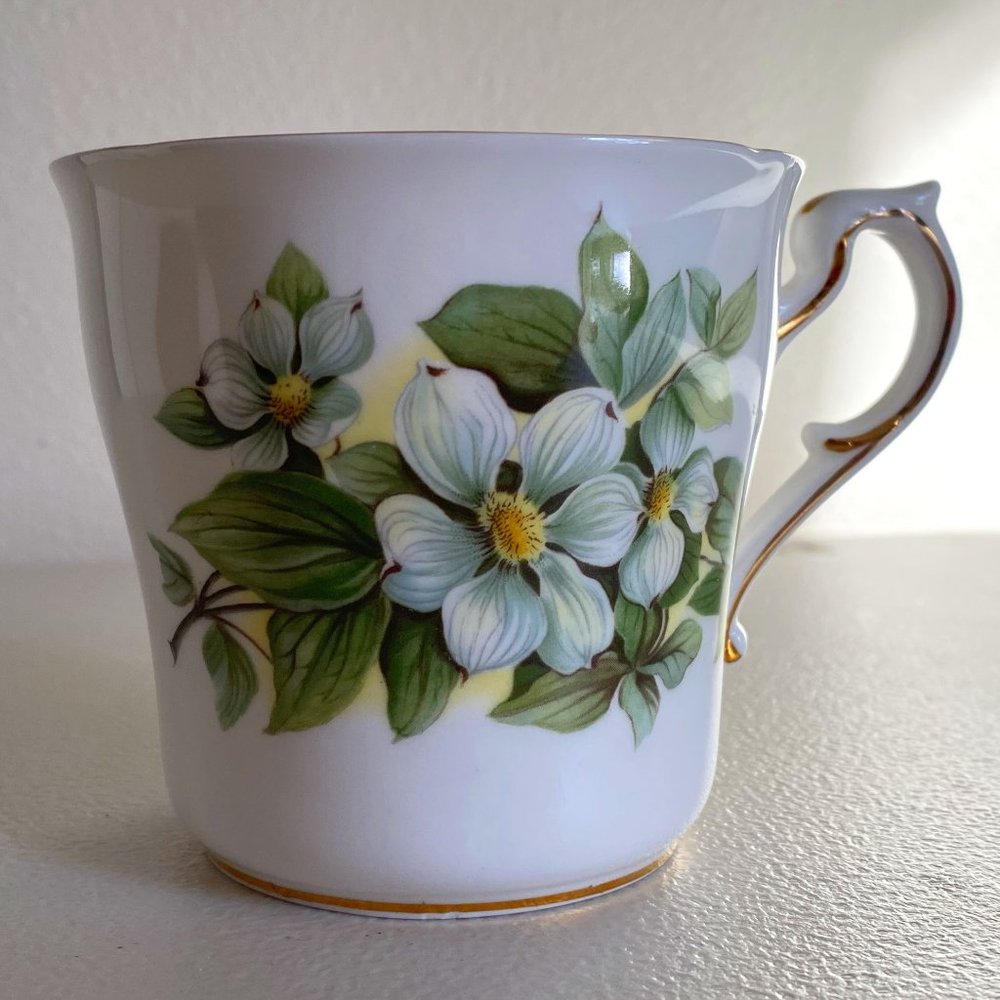 Vintage Paragon Dogwood Mug Cup
